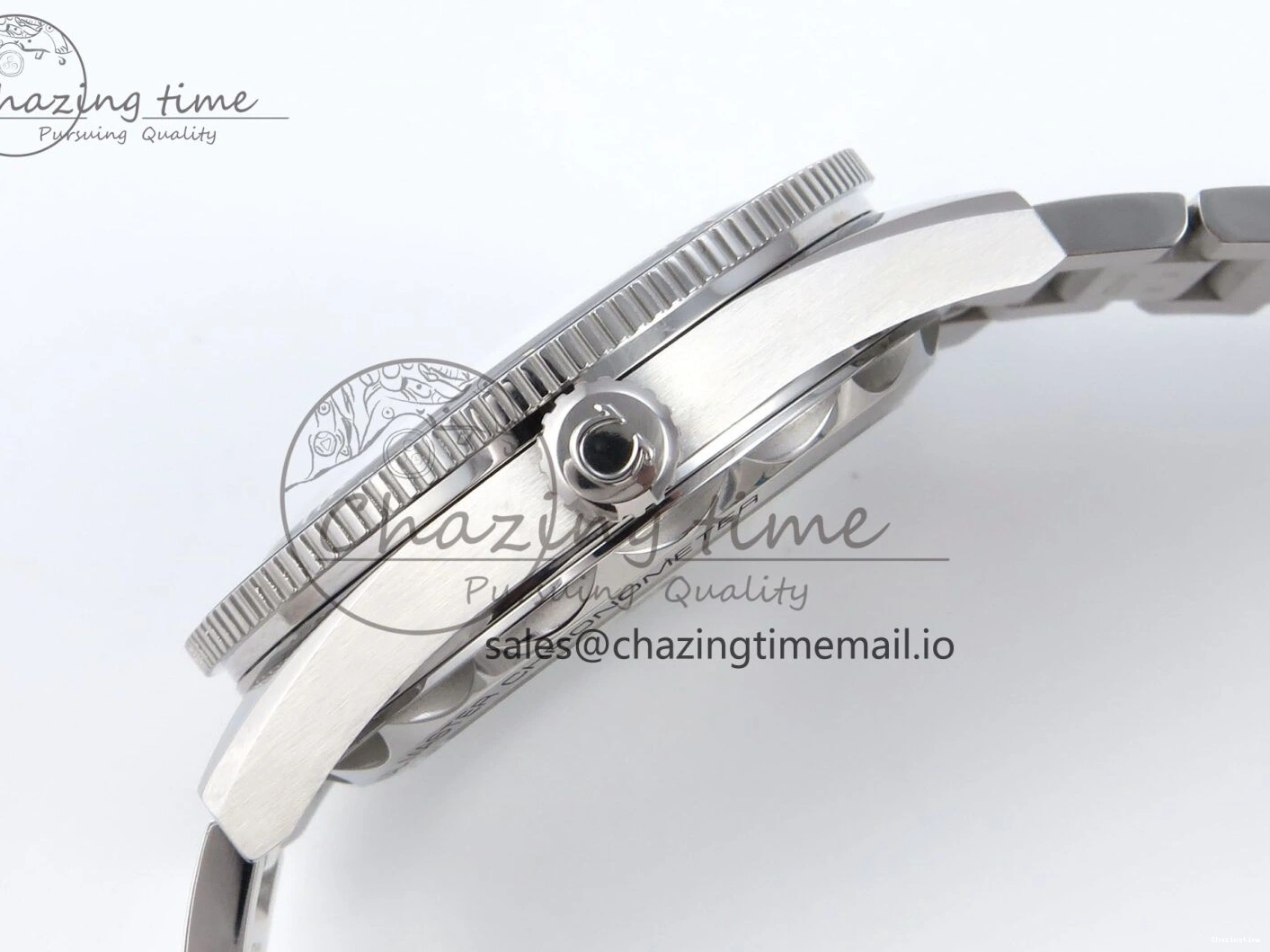 0523 Elegant Seamaster 300 Heritage SS VSF 1:1 Best Edition Blue Dial on SS Bracelet A 7701
